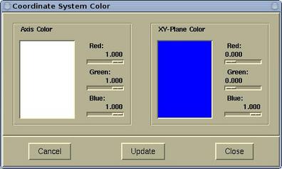 Coordinate system color