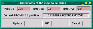 Cell-Adding Window